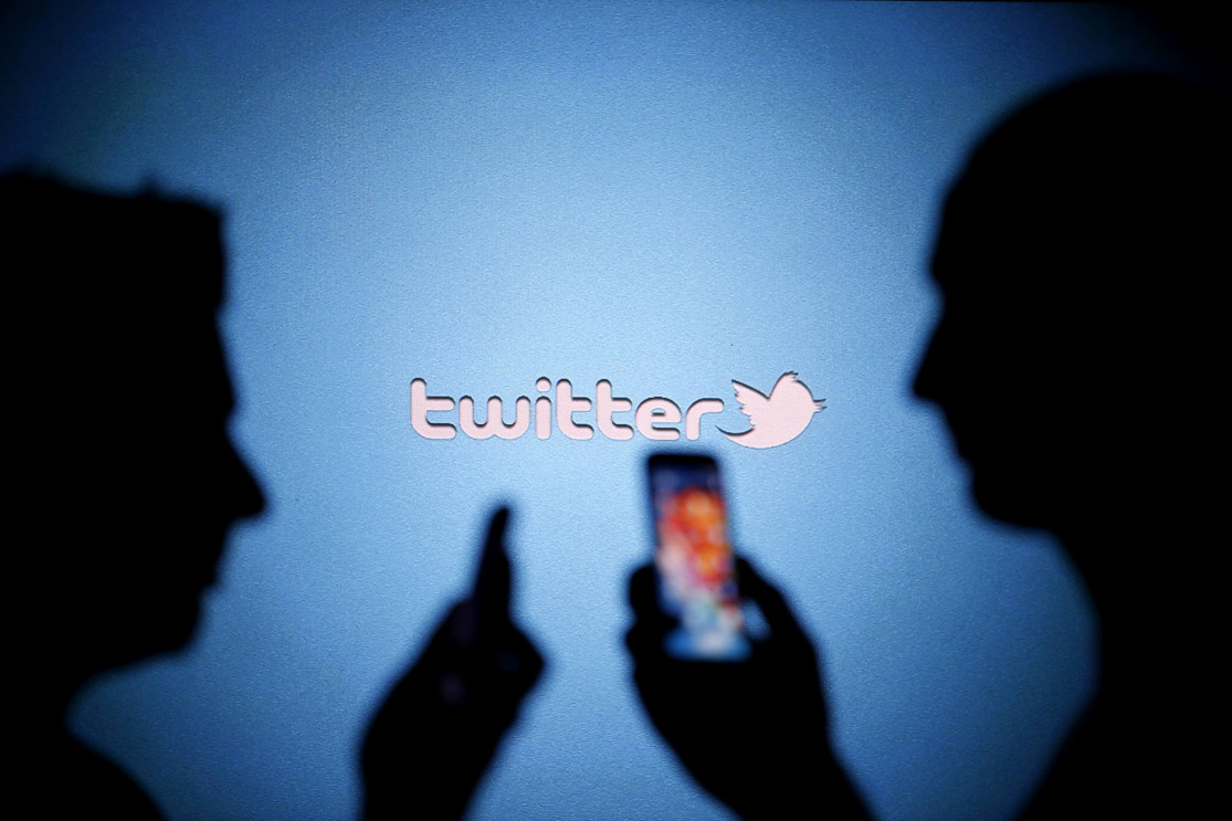 File photo of a Twitter logo in this photo illustration taken in the central Bosnian town of Zenica