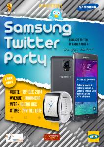 Samsung Twitter Party